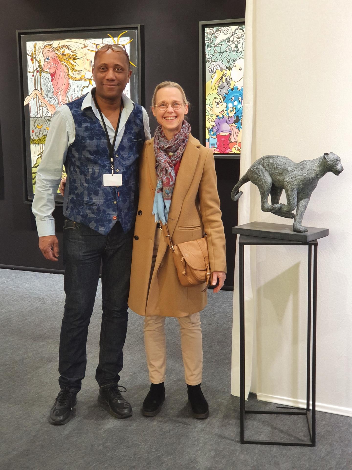 Nathalie Lefort et Lionel Fibleuil